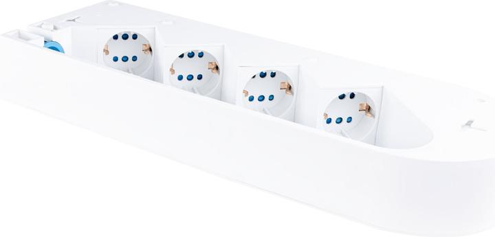 Produktbild REV NoLook Steckdosenleiste 4-fach mit Schalter (4 x, CEE 7/3, 1.40 m)