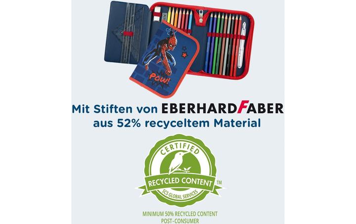 Produktbild Scooli Etui gefüllt Spider-Man