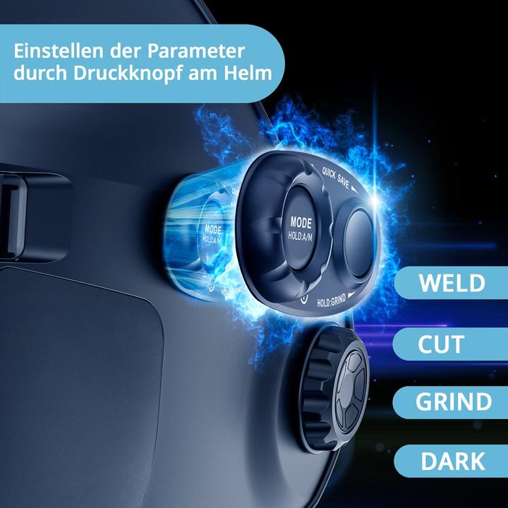 Produktbild Stahlwerk Schweisshelm TITAN 3-in-1 Automatik-Schweisserhelm Schweissermaske