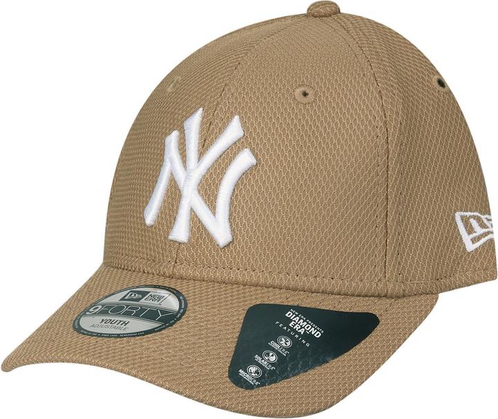 New Era Kinder Cap - DIAMOND 9FORTY NY Yankees khaki Infant (49)