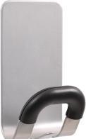 Actual product image Alba Coat hook "PMMAG2", magnetic, 1 hook, silver with magnetic holder, suitable for all steel floors
