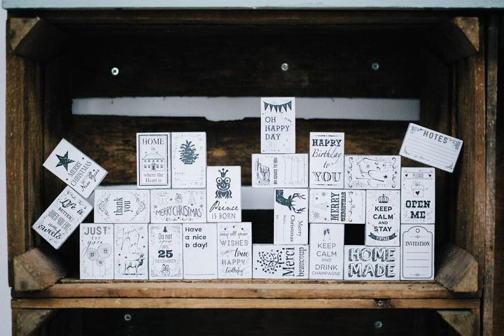 Actual product image Colop Vintage display