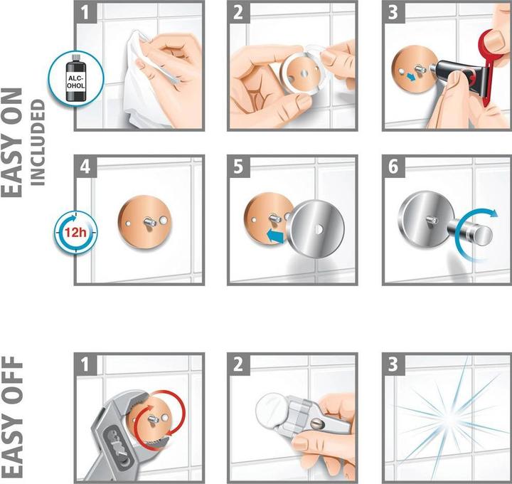 Actual product image tesa SMOOZ soap dispenser incl. adhesive solution without drilling