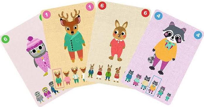 Actual product image Djeco Familou (English, French, Italian, German)