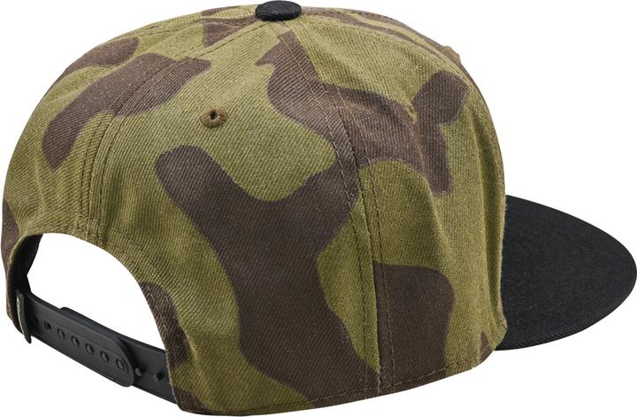 Produktbild Troy Lee Designs Flat Bill Snapback Cap, Signature, olive camo, one size (One Size)