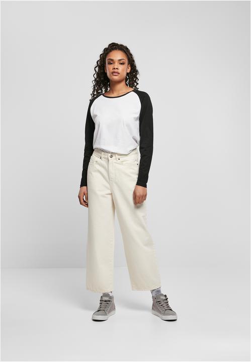Immagine prodotto Urban Classics Donna Raglan a maniche lunghe a contrasto (XL)