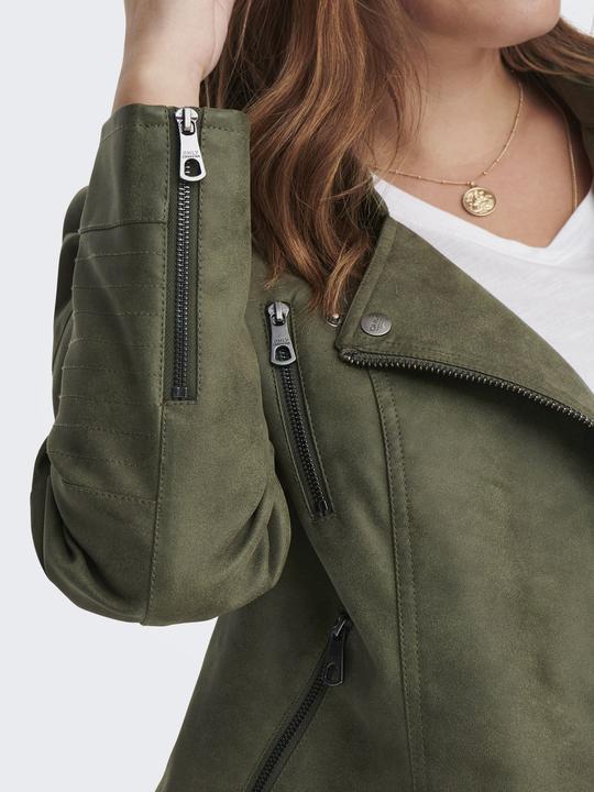 Produktbild Only Curvy Biker Jacke Kunstlederjacke (52)