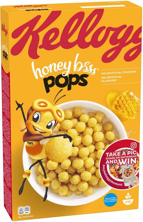 Actual product image Kellogg's Honey Pops 375g (375 g)