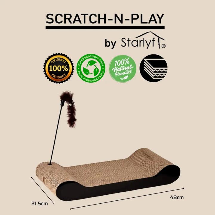 Actual product image Best direct Scratch N Play (7 cm, Brown)