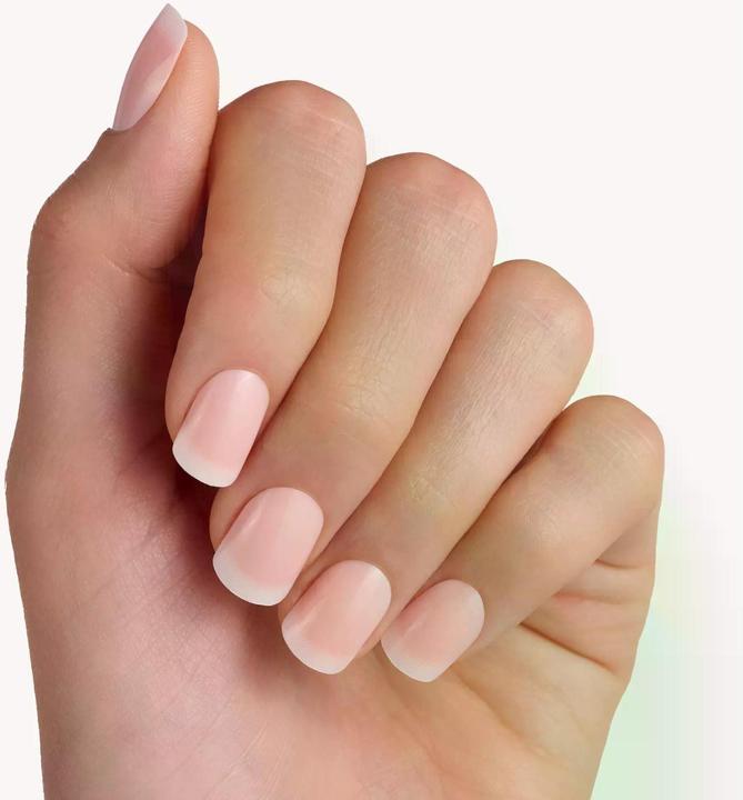 Actual product image essence French Manicure click-on Nails 12 pieces (Artificial nails, Nude)