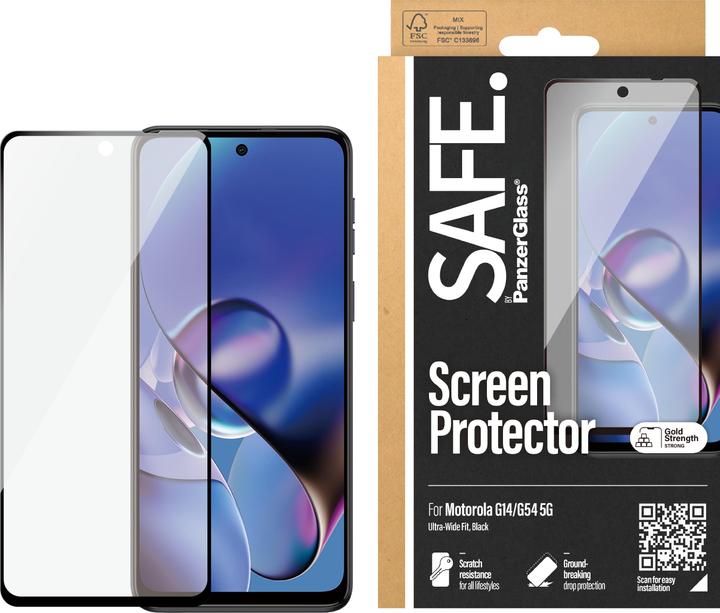 Actual product image Safe Ultra-Wide Fit (1 Piece, Motorola Moto G54, Motorola Moto G14)