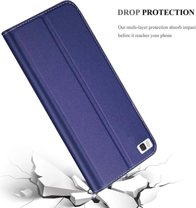 Actual product image Cadorabo Book Classy Style Cover (Huawei P8)
