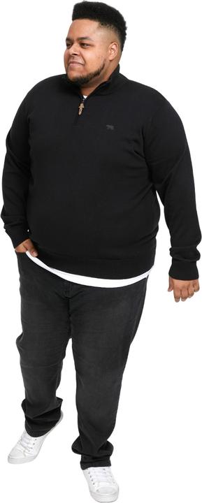 Immagine prodotto DUKE Giuseppe 1 D555 Felpa Kingsize Cerniera ad un quarto Uomo (3XL)