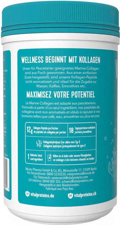 Produktbild Vital Proteins Marine Collagen (1 Stück, Pulver, 221 g)