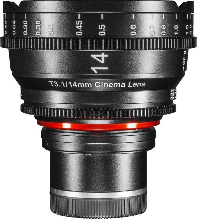 Image du produit Samyang XEEN 14mm T3.1 FF Cine Sony (Sony E, Plein format)