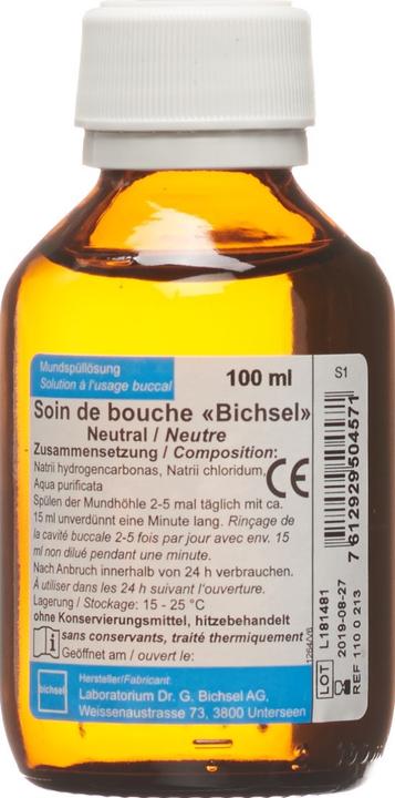 Bichsel aromafrei steril (100 ml, Mundspülung)