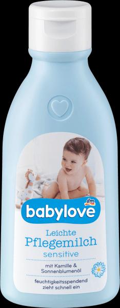 dm babylove Pflegemilch leicht, sensitive