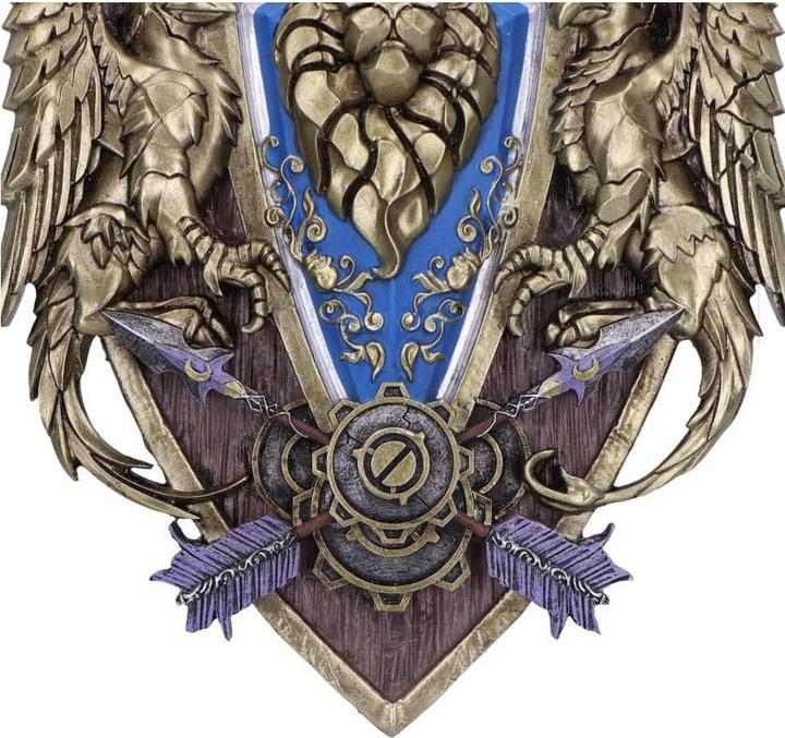 Produktbild Nemesis Now World of Warcraft Wandschmuck Alliance 30 cm (30 cm)