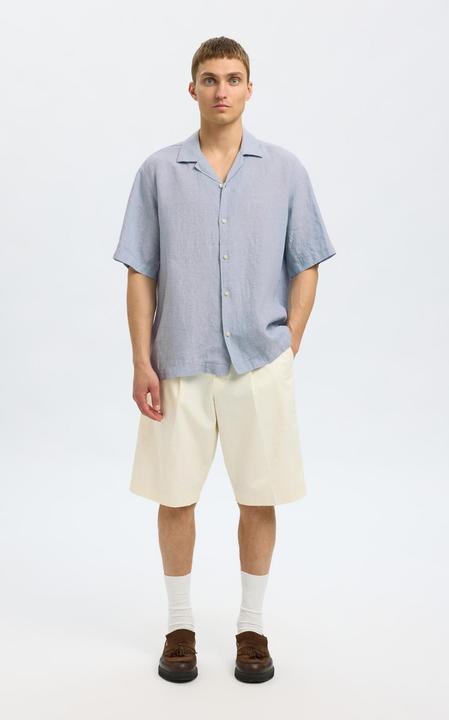 Image du produit Selected Homme 100% Leinen Kurzarmhemd (L)
