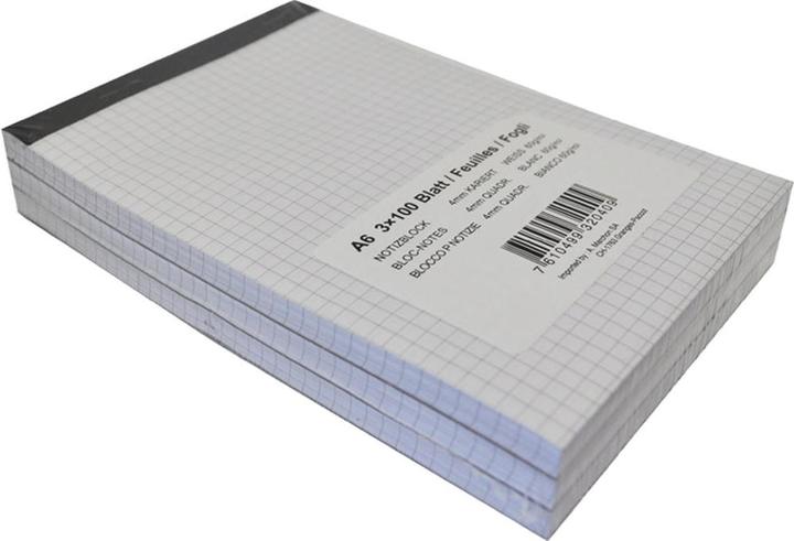 Produktbild Office Notizblock (A6, Kariert)