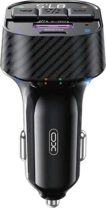 Actual product image xO transmitter FM BCC17 Bluetooth MP3 car charger 30W black