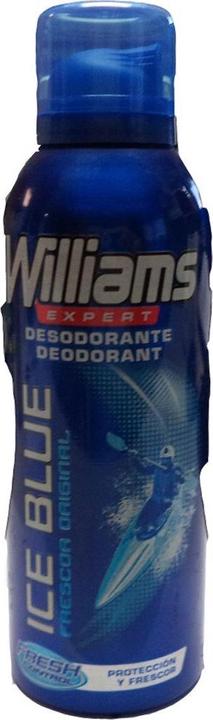 Actual product image Williams Expert Ice Blue Deodorant Spray 200ml (Spray, 200 ml)