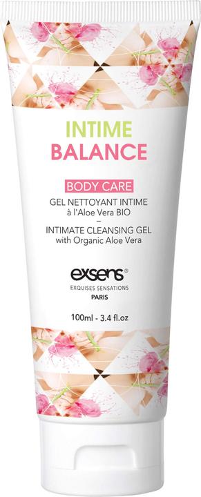 Image du produit Exsens Intimate Balance Cleansing Gel à l'aloe vera bio (100 ml, Lotion de toilette intime)