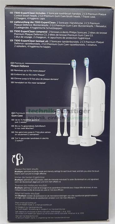 Produktbild Philips Sonicare ExpertClean 7300 (Schallzahnbürste)