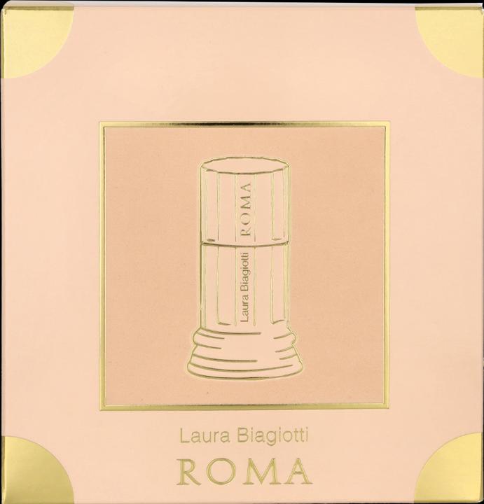 Actual product image Laura Biagiotti Roma EDT 25 ml + Body Lotion 50 ml - Gitfset (Body lotion, 75 ml)