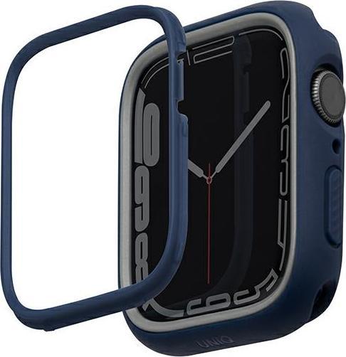 Produktbild Uniq etui Moduo Apple Watch Series 4/5/6/7/8/SE 44/45mm niebieski-szary/blue-grey