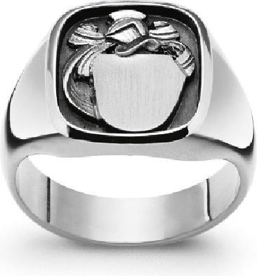 Immagine prodotto Muau Anello con stemma (54, 925 Argento)
