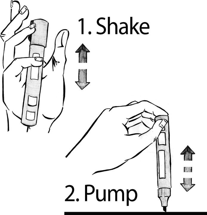 Actual product image Sigel Artverum chalk marker 20 + 50 Set (1-2 + 1-5 mm) (White, 5 mm, 2 x)