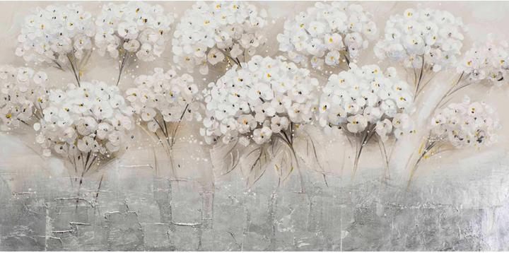 Produktbild imageland Bild Weisse Blumen (140 x 70 cm)