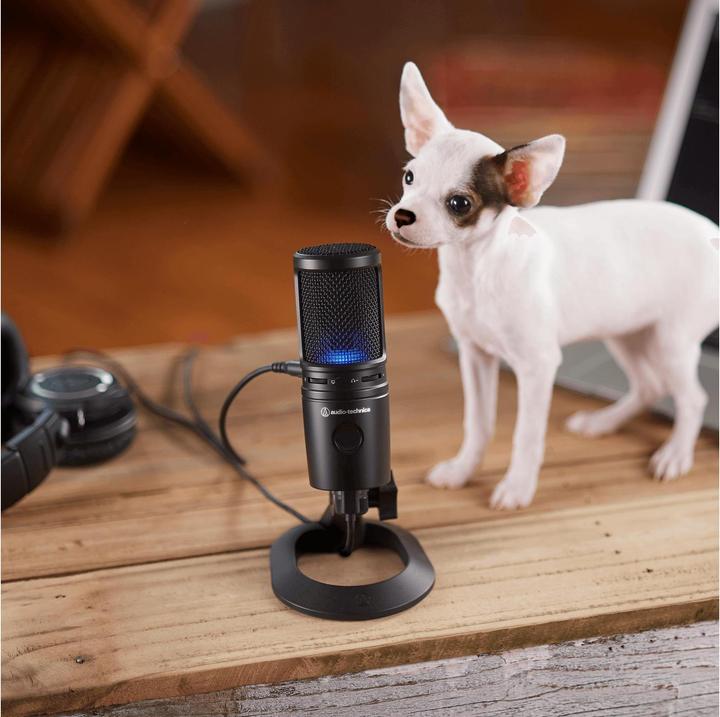 Actual product image Audio-Technica AudioT AT2020USBX Condenser Microphone bk Cardioid Condenser USB Microphone