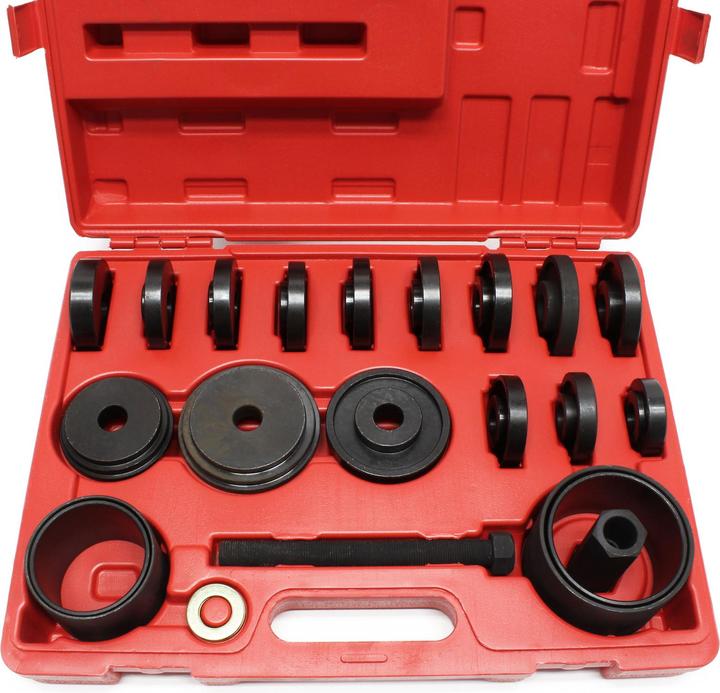 Produktbild Wiltec Radlager Werkzeug Satz 24tlg 55-88 mm Radlagerabzieher Vorderradlager Box