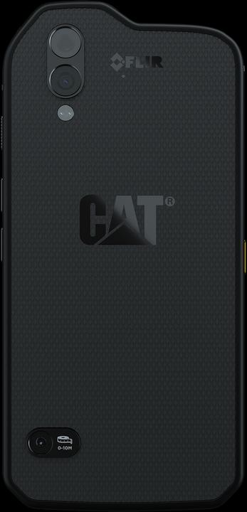 Image du produit Cat S61 (64 Go, Noir / Argent, 5.20", Double SIM hybride, 16 Mpx, 4G)