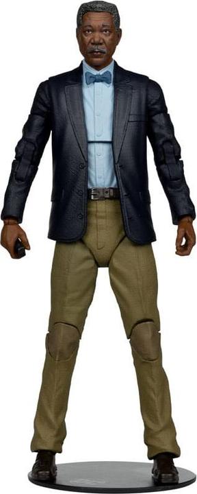 Actual product image McFarlane DC Multiverse Vehicle Tumbler with Lucuis Fox (The Dark Knight) (Gold Label)