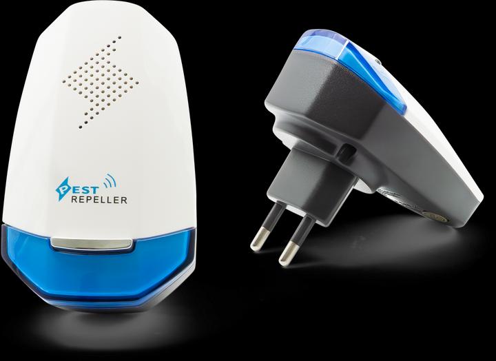 Produktbild Werkstein Ultraschall Schädlingsbekämpfer Elektronisches Mücken und Moskito Insektenschutzmittel 2er Set