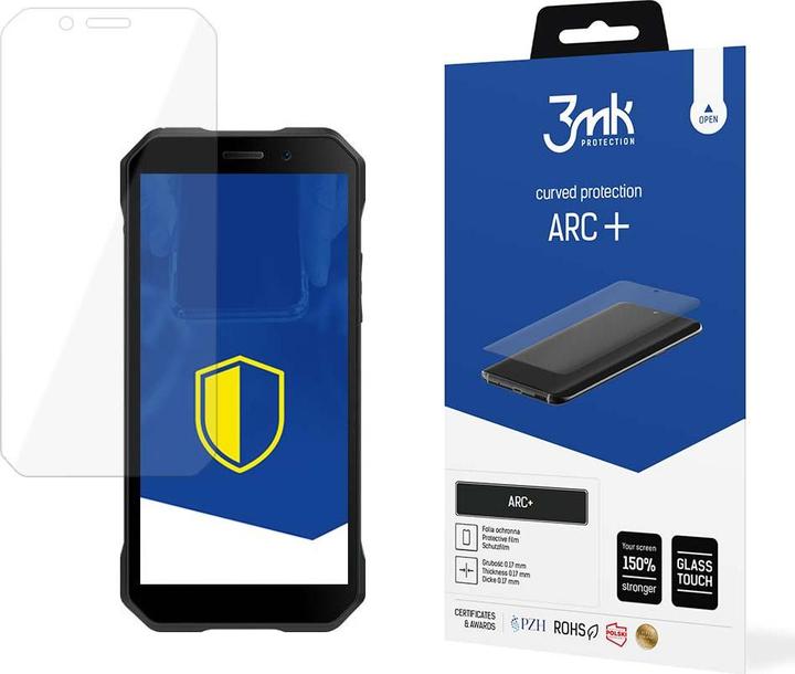 Actual product image 3MK Arc+ self-regenerating screen protector (1 Piece, Doogee S61)