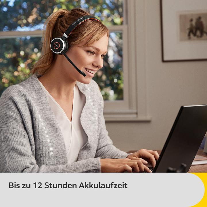 Produktbild Jabra Evolve 65 UC Duo (Kabellos, USB-A)