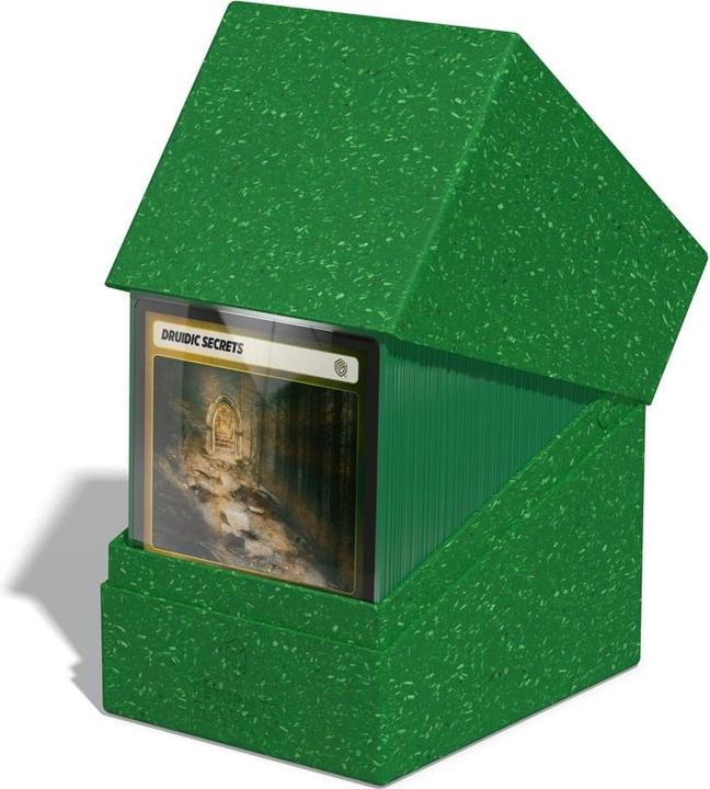 Actual product image Ultimate Guard Return To Earth Boulder Deck Case 133+ taille standard Vert