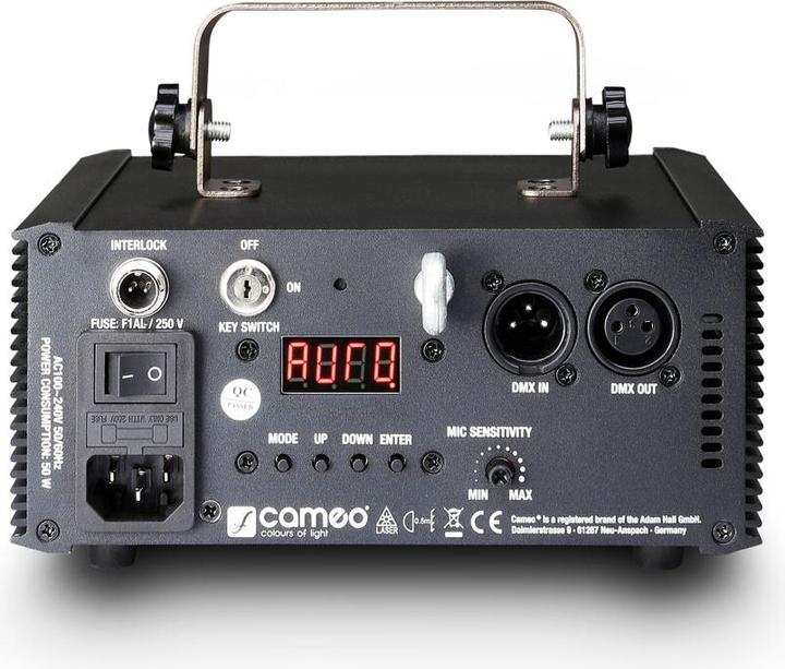Actual product image WOOKIE 400 RGB animation laser 400