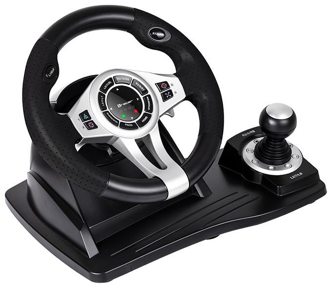 Immagine prodotto Tracer TRAJOY46524 Controller di gioco volante + pedali PlayStation 4, Playstation 3 (PS3, PS4, PC)