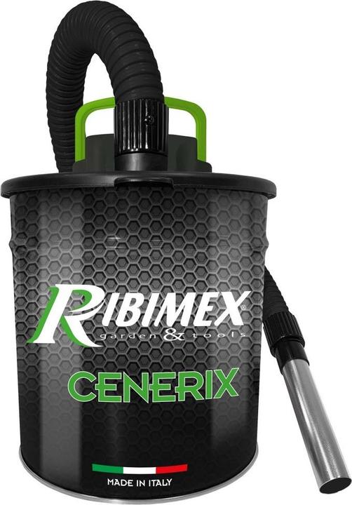 Immagine prodotto Ribimex Aspiratore Ceneri Cenerix con contenitore18 l (Aspirapolvere cenere)