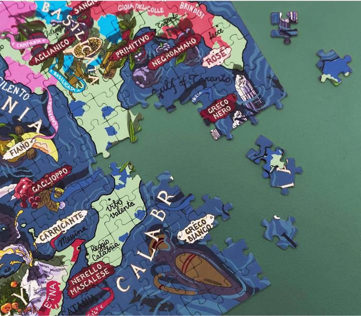 Produktbild Water & Wines Puzzle Wine Italy lindgrün (1000 Teile)