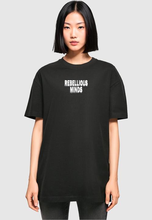 Immagine prodotto Merchcode Donna Rebellious Minds - Maglietta boyfriend oversize - 118479 (S)