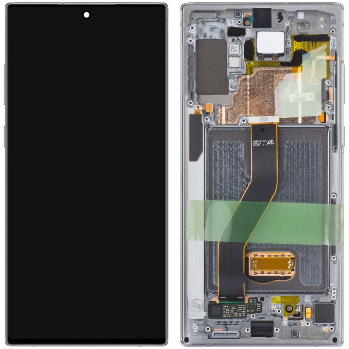Actual product image Samsung LCD Display +Touch Unit N975 Galaxy Note 10+ Silver (Service Pack) (Display, Galaxy Note 10+ 5G, Galaxy Note 10+)