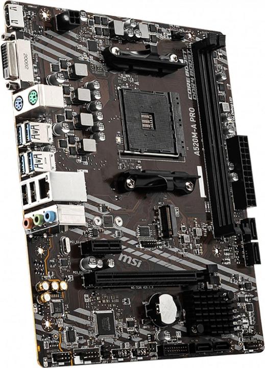 Productafbeelding MSI A520M-A Pro (AM4, AMD A520, mATX)
