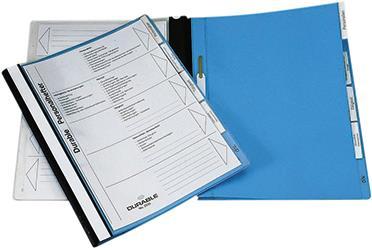 Produktbild Durable 5 Personalhefter Kunststoff blau 4 x kaufmännische Heftung (A4, 1 x)