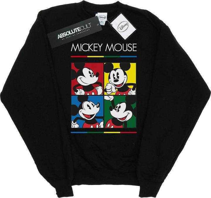 Disney Mickey Mouse Square Colour Sweatshirt Mädchen